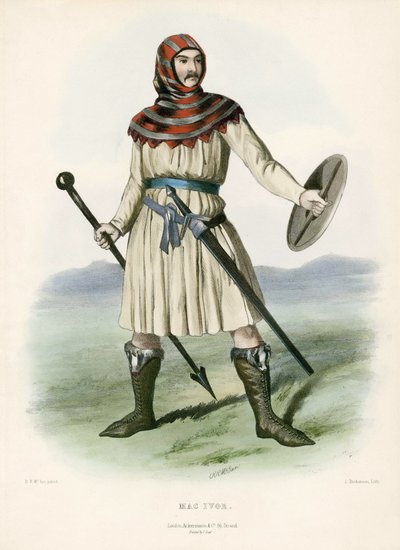 Mac Ivor, from The Clans of the Scottish Highlands by Robert Ronald McIan